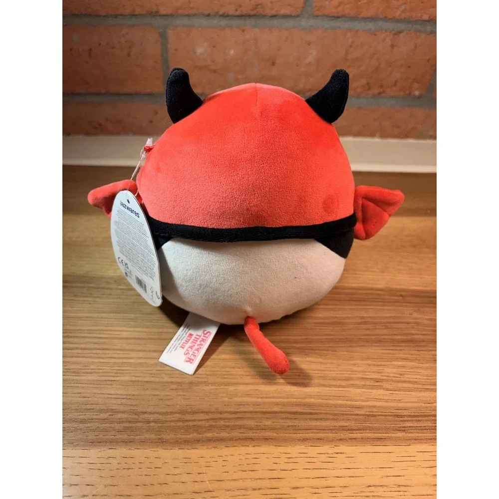 NEW w/Tags 2025 Squishmallow Stranger Things Dante the Red Bat Hellfire Club Tee